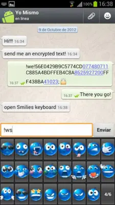 Whatsapp Smilies Free android App screenshot 3